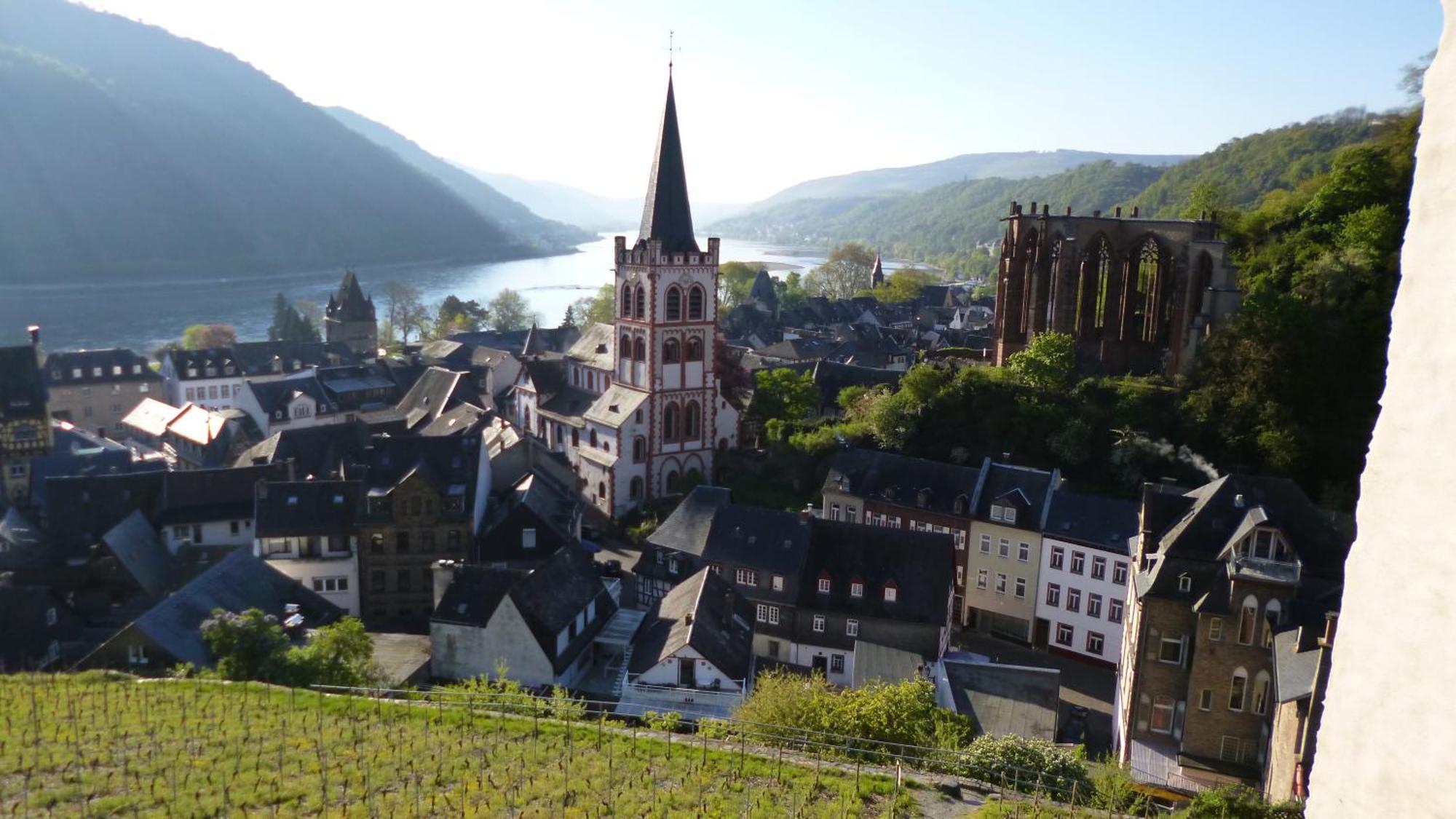 Gaestehaus Rheinromantik باشاراش المظهر الخارجي الصورة